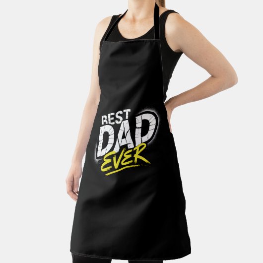 Tablier Best Dad Ever Graffiti Art (Insitu)