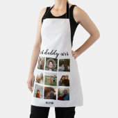 Tablier Best Daddy Ever 9 Photos Collage Cuisine (Insitu)