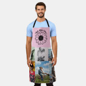 Tablier Best Mom Ever 6 Photo Custom Personalized Collage (Porté)