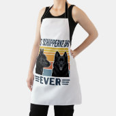 Tablier Best Schipperke Dad Ever Retro Dog Vector Design_1 (Insitu)