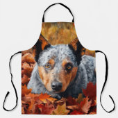 Tablier Bétail australien en automne Feuilles automne Insp (Recto)