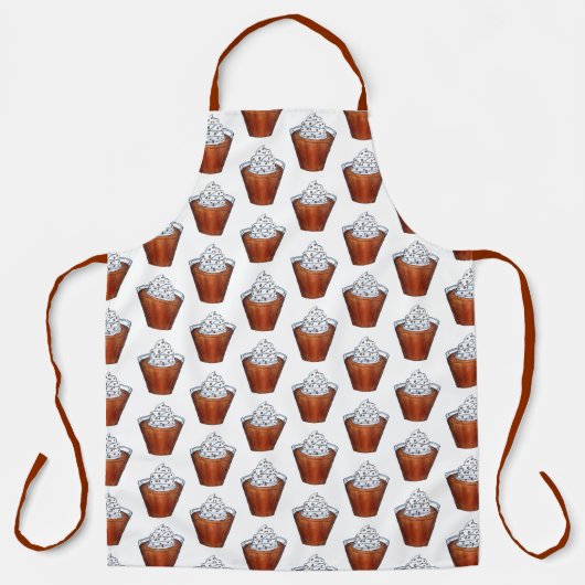 Tablier Beurre-écossais Pudding Crème à hanches Alimentati (Recto)