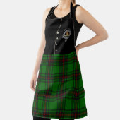 Tablier Beveridge Clan Badge & Tartan Kilt (Insitu)