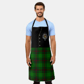 Tablier Beveridge Clan Badge & Tartan Kilt (Porté)