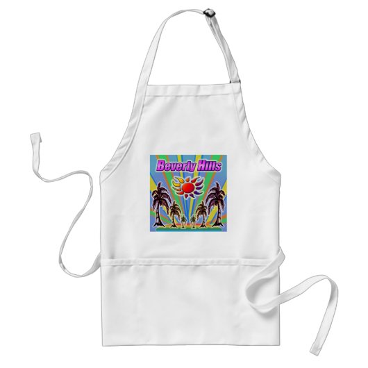 Tablier Beverly Hills Summer Love Apron (Devant)