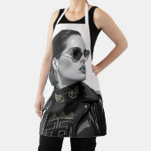 Tablier Bianca Censori Haute Mode Streetwear Tee (Insitu)