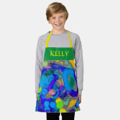 Tablier "Bibbledy, Bobbledy, Boo" Enfants Imprimer (Porté)