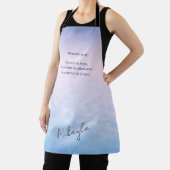 Tablier Bible Verse Apron (Insitu)