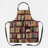 Tablier Bibliothèque étagères (Recto)