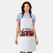 Tablier Bibliothèque Joyeuse Librairie de Noël Lover (Porté)