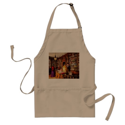 Tablier Bibliothèque - Une idée originale 1895 (Devant)