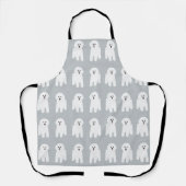 Tablier Bichon Frise Apron (Recto)