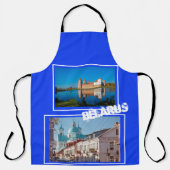 Tablier Biélorussie Grodno Mir Château Architecture (Recto)