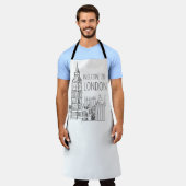 TABLIER BIENVENUE À LONDRES (Porté)