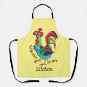 Tablier Bienvenue dans ma cuisine (Recto)