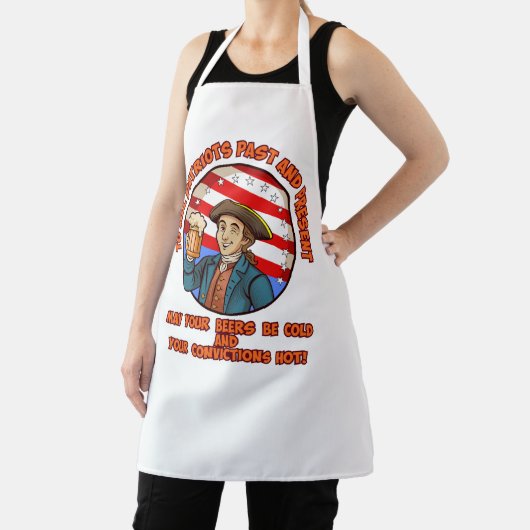 Tablier Bière froide le 4 juillet (Insitu)