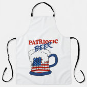 Tablier Bière patriotique (Recto)
