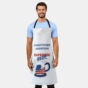Tablier Bière patriotique