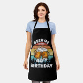 Tablier Bière pour moi, c'est mon 40e anniversaire (Porté)