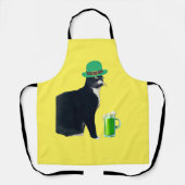 Tablier Bière verte Lucy (Recto)