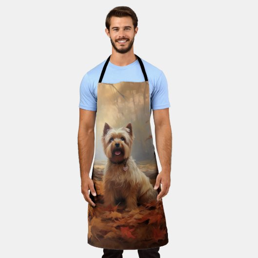 Tablier Biewer Terrier à l'automne Leaves automne Inspire (Porté)