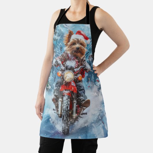 Tablier Biewer Terrier Chien équitation Moto Noël (Insitu)
