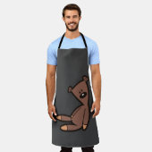 Tablier Big Brown Teddy Bear (Porté)