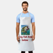 Tablier Big Fish Lives Below Apron (Porté)