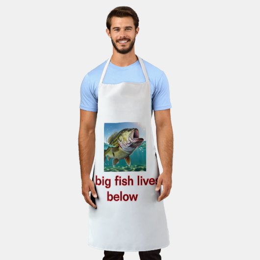 Tablier Big Fish Lives Below Apron (Porté)