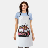 Tablier Bigfoot Baker j'ai 99 doughnuts (Porté)