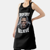 Tablier Bigfoot Croire Cryptid Fan BBQ Pit Apron (Insitu)