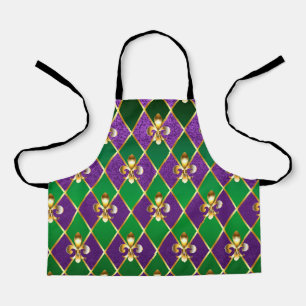 Tablier Bijoux Fond Mardi Gras