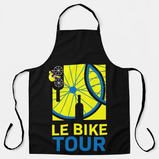 Tablier Bike Tour Art (Recto)