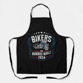 Tablier Bikers For Harris Walz 2024 Harris Waltz 2024 (Recto)