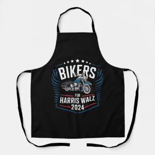 Tablier Bikers For Harris Walz 2024 Harris Waltz 2024