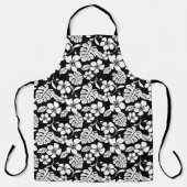 TABLIER BIKINI ROSE (NOIR) (Recto)