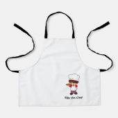 Tablier Billy le Chef pour enfant avec impression (Recto)