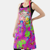 Tablier BINGO BINGO Peinture rayée CBDOilPrincesse  (Insitu)