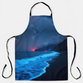 Tablier Bioluminescent Night Coast Apron (Recto)