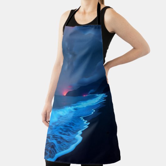 Tablier Bioluminescent Night Coast Apron (Insitu)