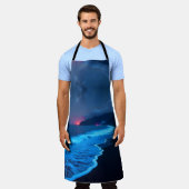 Tablier Bioluminescent Night Coast Apron (Porté)