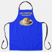 Tablier Biscuit Fluffy sur une plaque, Biscuits au beurre (Recto)
