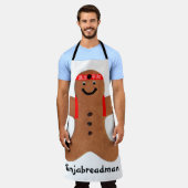 Tablier Biscuit Ninjabreadman (biscuit) (Porté)