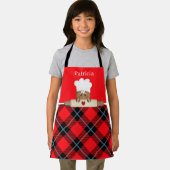 Tablier biscuit pain d'épice cuisine enfants Noël (Insitu)