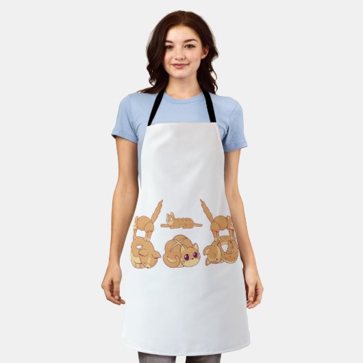 Tablier Biscuits de fabrication de chats (Porté)
