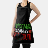 Tablier Biscuits de Noël : les calories ne comptent pas en (Insitu)