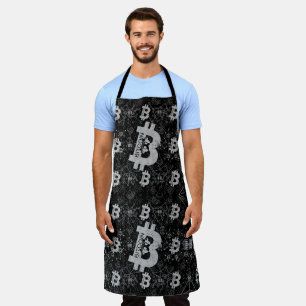 Tablier Bitcoin Digital Cryptomonnaie Money Design