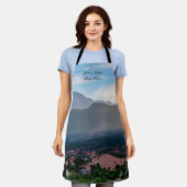 Tablier Bizarre Pikes Peak Sunset Apron (Porté)