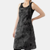 Tablier Black And Gray Abstract Graphic Art Design (Insitu)