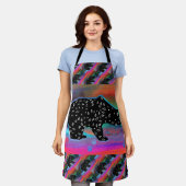 Tablier Black Bear Spirit Northern Light Coloris (Porté)